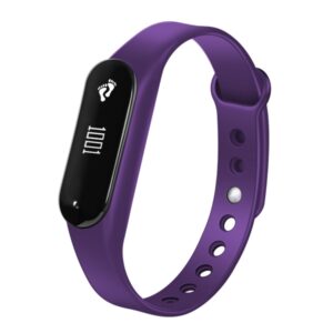 CHIGU C6 0.69 inch OLED Display Bluetooth Smart Bracelet, Support Heart Rate Monitor / Pedometer / Calls Remind / Sleep Monitor / Sedentary Reminder / Alarm / Anti-lost, Compatible with Android and iOS Phones, CHIGU C6 Purple, CHIGU C6 Yellow...