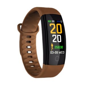 QS01 0.96 inches TFT Color Screen Smart Bracelet IP67 Waterproof, Support Call Reminder /Heart Rate Monitoring /Sleep Monitoring /Blood Pressure Monitoring /Sedentary Reminder