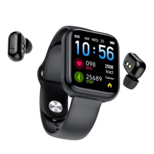 X5 1.54 inch HD Color Screen Bluetooth Earphone Smart Bracelet, Support Sleep Monitoring / Blood Pressure Monitoring / Heart Rate Monitoring