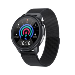 E80 1.3 inch TFT Color Screen IP68 Waterproof Smart Bracelet, Support Blood Oxygen Monitoring / Body Temperature Monitoring / Heart Rate Monitoring, Style:Metal Strap, Style:Metal Strap