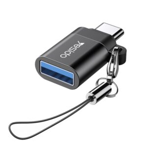 OTG Mini Connector Adapter with Keychain, Yesido GS06 Type-C to USB 3.0, Yesido GS07 Micro USB to USB 2.0
