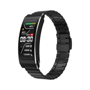 K7 1.14 inch TFT Screen Smart Call Bracelet, BT Call / Heart Rate / Blood Pressure / Blood Oxygen, Steel Strap, Milanese Steel Strap, Silicone Strap, Leather Strap
