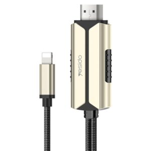Yesido HM13 2m 8 Pin to HDMI 1080P HDTV Adapter Cable, HM13