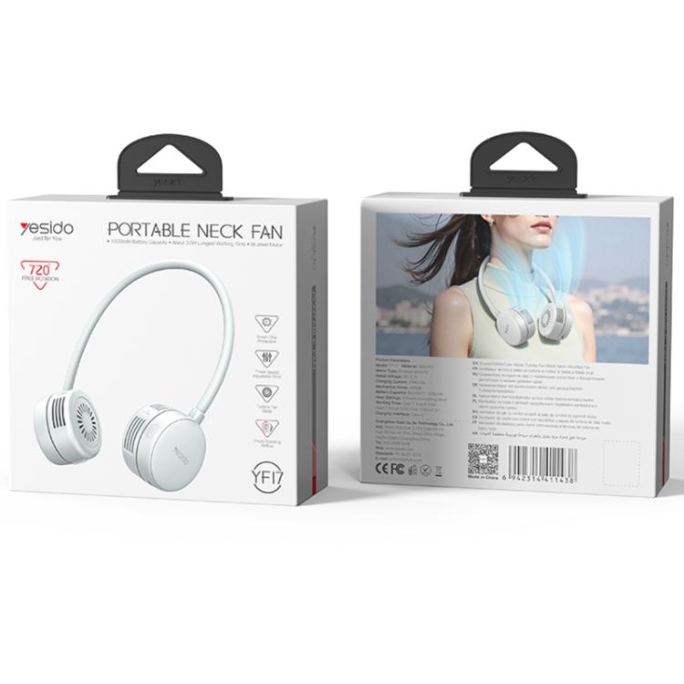 Yesido YF17 Portable Surround Neck Fan - Image 12