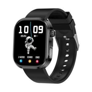 GE52 1.88-inch Full Touch HD Screen BT Call Smart Watch Silicone Strap, Supports Health Monitoring