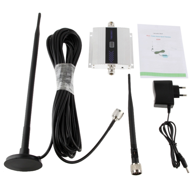 3G Signal Amplifier with Signal Strengthen Antenna, Cable Length: 10m(Silver) - Image 4