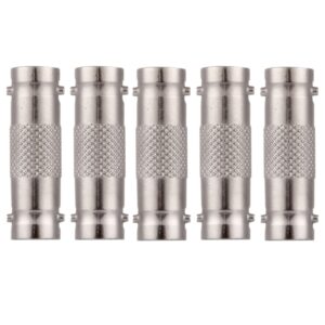 5 PCS BNC Female to BNC Female Adapter Connector