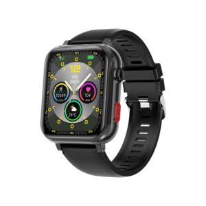 G18 1.83 inch Color Screen Smart Watch Silicone Strap, Support Noninvasive Blood Sugar / Uric Acid
