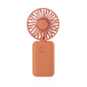 F458 With Neck Rope Summer 3 Speeds Adjustable Foldable Mini Handheld Fan, F458 (Orange), F458 (Purple), F458 (White)