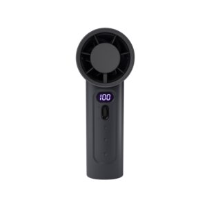 FC1 100 Wind Speed Levels Summer Cooler Desktop Fan Turbine Handheld Fan, FC1 (Black), FC1 (White)
