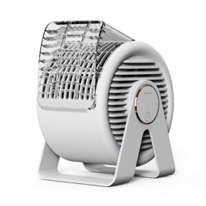 F7 Snail-shaped Desktop Mini Portable Bladeless Air Circulation Fan, F7 (White), F7 (Blue)