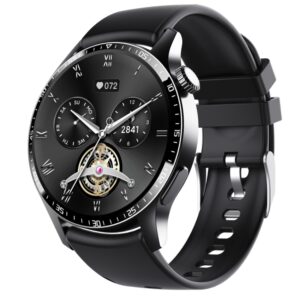 F207 Smart Watch 1.35-Inch Narrow Edge Screen Supports Bluetooth Calls / 24H Health Monitoring / 150+ Sports Modes, Black Silicone, Silver Gray Silicone, Black Milan, Silver Milan, Black 3-Beads Steel, Silver 3-Beads Steel, Black Brown Leather...