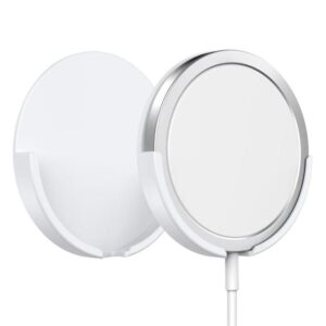 For iPhone Magnetic Charger Head Wall-Mounted Desktop Adhesive Storage Holder, No Charger, AhaStyle PT136