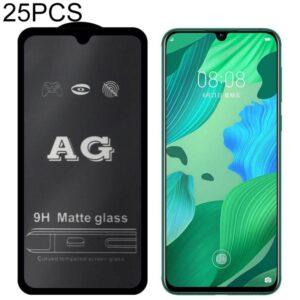 25 PCS AG Matte Frosted Full Cover Tempered Glass, For Huawei P20 Pro, For Huawei Y6 (2019), For Huawei Mate 20 X, For Huawei Honor 8X, For Huawei Mate 10, For Huawei Mate 10 Pro, For Huawei Nova 4, For Huawei Nova 3i, For Huawei Honor 8X Max...
