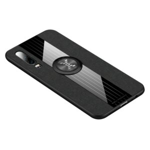 XINLI Stitching Cloth Textue Shockproof TPU Protective Case with Ring Holder, For Huawei P30, For Huawei P30 Lite, For Huawei P30 Pro