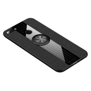 XINLI Stitching Cloth Textue Shockproof TPU Protective Case with Ring Holder, For Huawei Honor 7C / Enjoy 8, For Huawei Honor 10 Lite, For Huawei Honor 20, For Huawei Honor 20 Pro, For Huawei Honor 7X, For Huawei Honor 8X, For Huawei Honor 9X...