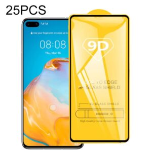 25 PCS 9D Full Glue Full Screen Tempered Glass Film, For Huawei P40, For Huawei P40 Lite, For Huawei Y7p 2020, For Huawei Nova 6 SE, For Huawei Nova 7i, For Huawei Y6s (2019), For Huawei Y9s, For Huawei P Smart Pro 2019, For Huawei P Smart 2020...