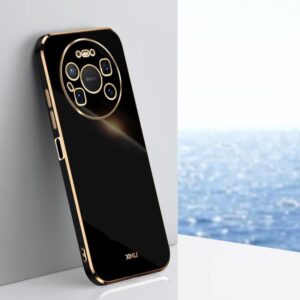 XINLI Straight Edge 6D Electroplate TPU Phone Case, For Huawei Mate 80 Pro Max, For Huawei Mate 80, For Huawei Mate 70 Air, For Huawei Nova 14 Ultra, For Huawei Nova 14 Pro, For Huawei Nova 14