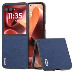 ABEEL Genuine Leather Luolai Series Phone Case, For Motorola Razr 60 Ultra, For Motorola Razr 50 Ultra, For Motorola Razr 50, For Motorola Razr 40, For Motorola Razr 40 Ultra