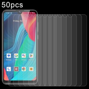50pcs 0.26mm 9H 2.5D Tempered Glass Film, For UNIWA K626, For UNIWA W555