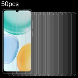 50pcs 0.26mm 9H 2.5D Tempered Glass Film, For Honor Play 70C 4G, For Honor X5d Plus 4G, For Honor Play 11C 5G, For Honor Play 11 Plus 5G, For Honor Play 80 Plus 5G, For Honor 600 Pro Global, For Honor 600 Global, For Honor Play10A 4G...