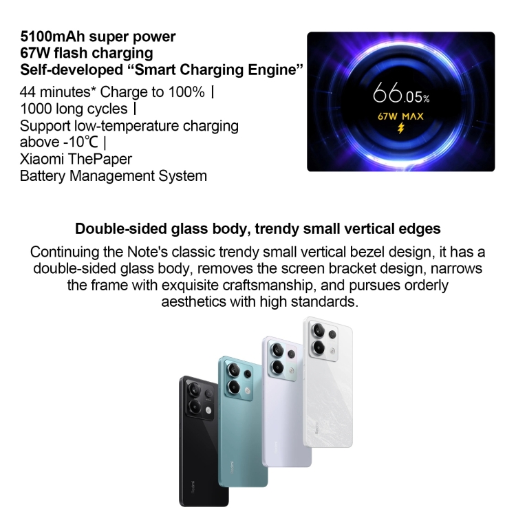 Xiaomi Redmi Note 13 Pro 5G, 6.67 inch MIUI 14 Snapdragon 7s Gen 2 Octa Core 4nm up to 2.4GHz, NFC, Network: 5G, 8GB+128GB, 8GB+256GB, 12GB+256GB, 12GB+512GB, 16GB+512GB - Image 7