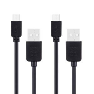 2 PCS HAWEEL 1m High Speed Micro USB to USB Data Sync Charging Cable Kits For Galaxy, Huawei, Xiaomi, LG, HTC and other Smart Phones