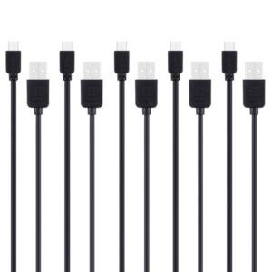 5 PCS HAWEEL 1m High Speed Micro USB to USB Data Sync Charging Cable Kits, For Samsung, Huawei, Xiaomi, LG, HTC and other Smartphones