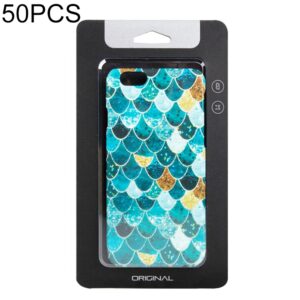 50 PCS High Quality Cellphone Case Kraft Paper Package Box for iPhone (4.7 inch)Available Size: 148mm x 78mm x 7mm, 148mm x 78mm x 7mm(Black)