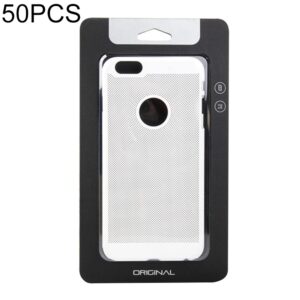 50 PCS High Quality Cellphone Case Kraft Paper Package Box for iPhone (5.5 inch) Available Size: 164mm x 89mm x 7mm, 164mm x 89mm x 7mm(Black)