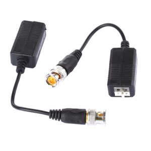 2 PCS HD 205C Coaxial CVI/TVI/AHD 1CH Passive Transceiver Video Balun