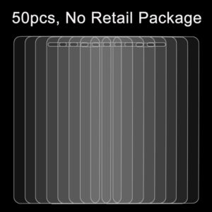 50 PCS for Huawei P9 0.26mm 9H Surface Hardness 2.5D Explosion-proof Tempered Glass Film, No Retail Package