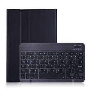A860 For Samsung Galaxy Tab S6 10.5 inch T860 / T865 Detachable Bluetooth Keyboard Tablet Case with Pen Holder Elastic Strap, Black, Gold, Rose Gold
