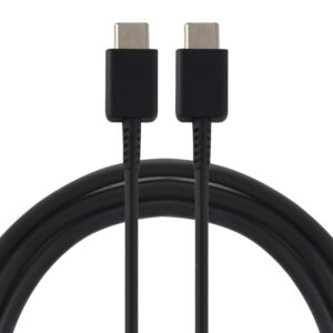 33W 6A USB-C / Type-C Male to USB-C / Type-C Male Fast Charging Data Cable for Samsung Galaxy Note 10, Cable Length: 1m