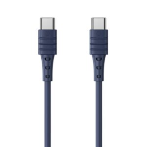 REMAX RC-068 PD 65W Type-C / USB-C to Type-C / USB-C High Elastic TPE Fast Charging Data Cable, Length: 1m, Type-C to Type-C