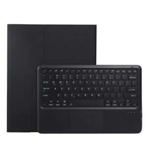 A970B-A Splittable Bluetooth Keyboard Leather Tablet Case for Samsung Galaxy Tab S7 FE T730 T736 & S7+ T970 T975, with Touchpad & Pen Slot & & Holder