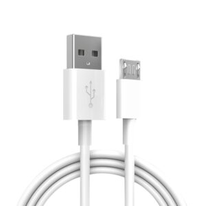 XJ-013 2.4A USB Male to Micro USB Male Interface Fast Charging Data Cable, Length: 3m