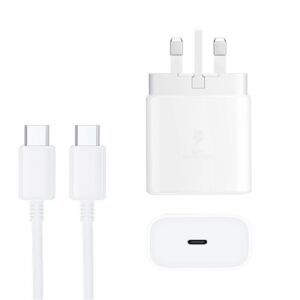 M135 45W USB-C / Type-C Port Fast Charger with 5A Type-C to Type-C Cable, UK Plug, UK Plug + Type-C Cable