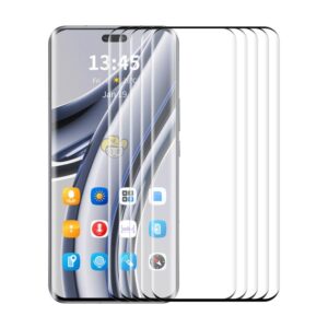 5pcs ENKAY Hat-Prince Hot Bending Full Coverage Side Glue Tempered Glass Film, For Honor 400 Pro Global, For Honor 300 Ultra, For Honor Magic7 Pro, For Honor Magic6 Pro, For Honor 100 Pro, For Honor 100, For Honor 90 Pro, For Honor 90...