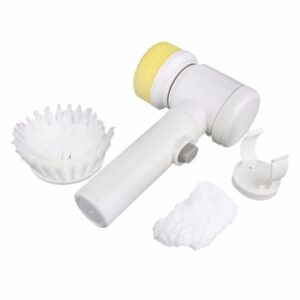 5 in 1 Multifunctional Electric Household Magic Brush ABS Nylon Kitchen Bathtub Cleaning Window Brush Cleaner, 5 in 1 Brush