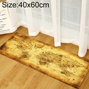 World Map Carpets Rug Bedroom Kids Baby Play Crawling Mat Memory Foam Area Rugs Carpet, 40x60cm, 40x120cm, 60x90cm, 60x180cm