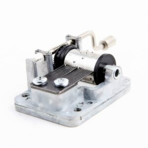 2 PCS Hand-cranked Music Box Movement Music Bell Movement Crafts Toys DIY Accessories, Meet, Mark of the Rain, Love Story, Memory, Edelweiss, Flying over the rainbow, Happy Birthday, Wedding March, Fairy Tale, Rose Life, Little Star, Jingle Bells...