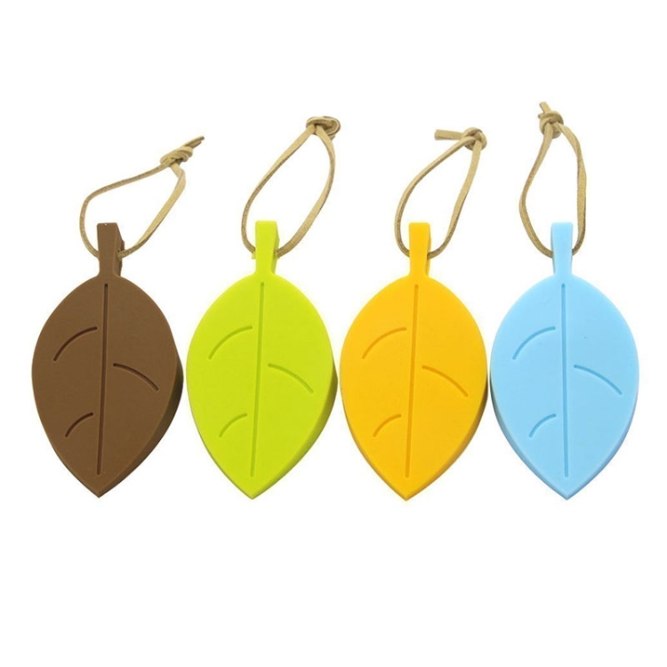2 PCS Creative Leaf Silicone Door Stop Child Anti-pinch Security Door Crash Pad - Image 5