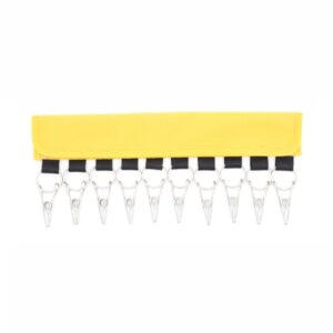 Portable Fabric Coat Hanger Hat Self-Adhesive Clip Travel Clothes Socks Foldable Hanger, Diving Material, Flannel