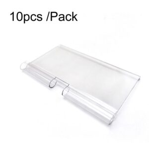 10pcs /Pack Label Strip Supermarket Display Price Sign, 40 x 60mm, 40 x 80mm, 40 x 100mm