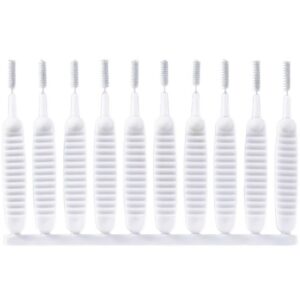 10pcs /Pack Multifunctional Shower Hole Cleaning Brush Anti-Blocking Bath Faucet Washing Tool