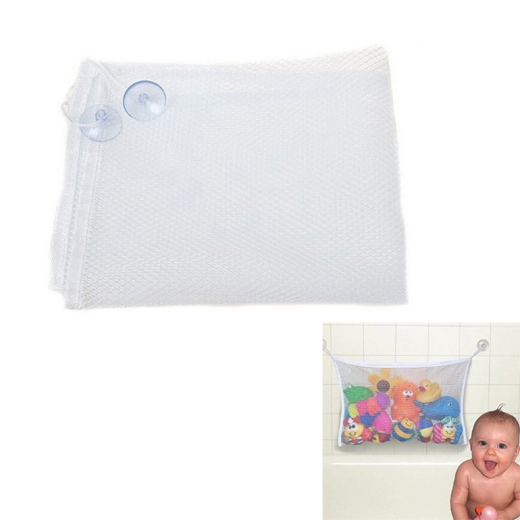2 PCS Bathroom Baby Kid Storage Toy Hanging Organizer with Suction - Image 3